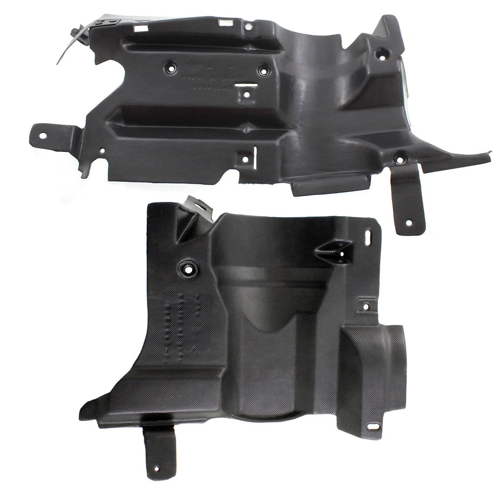 Set of 2 Engine Splash Shields for Chevrolet Cavalier (2002–2005)