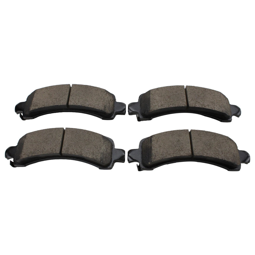 Set of 4 Akebono Performance Rear Ceramic Disc Brake Pads for Chevrolet GMC Cadillac