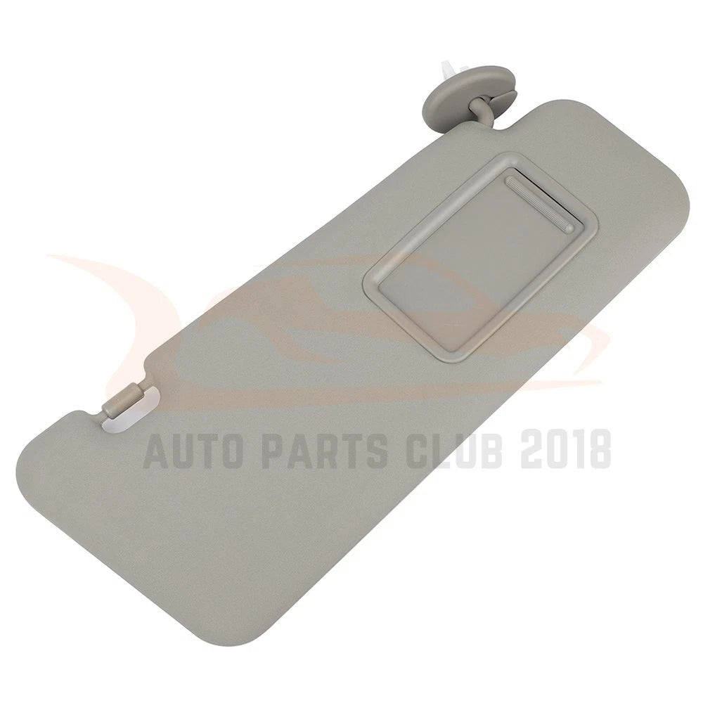 Set of 2 Gray Sun Visors for 2008-2013 Toyota Highlander with Sunroof