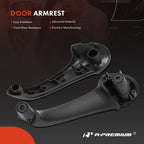 Front Right Black Interior Door Pull Handle for Mercedes-Benz C-Class