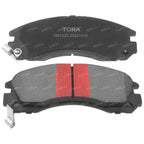 Front Disc Brake Pads 314mm Rotors for Mitsubishi Triton MK (2005 - 2006)
