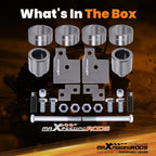4-Inch Lift Kit Spacers & Brackets for Polaris Sportsman 500 570 600 700 800 (2000–2023)