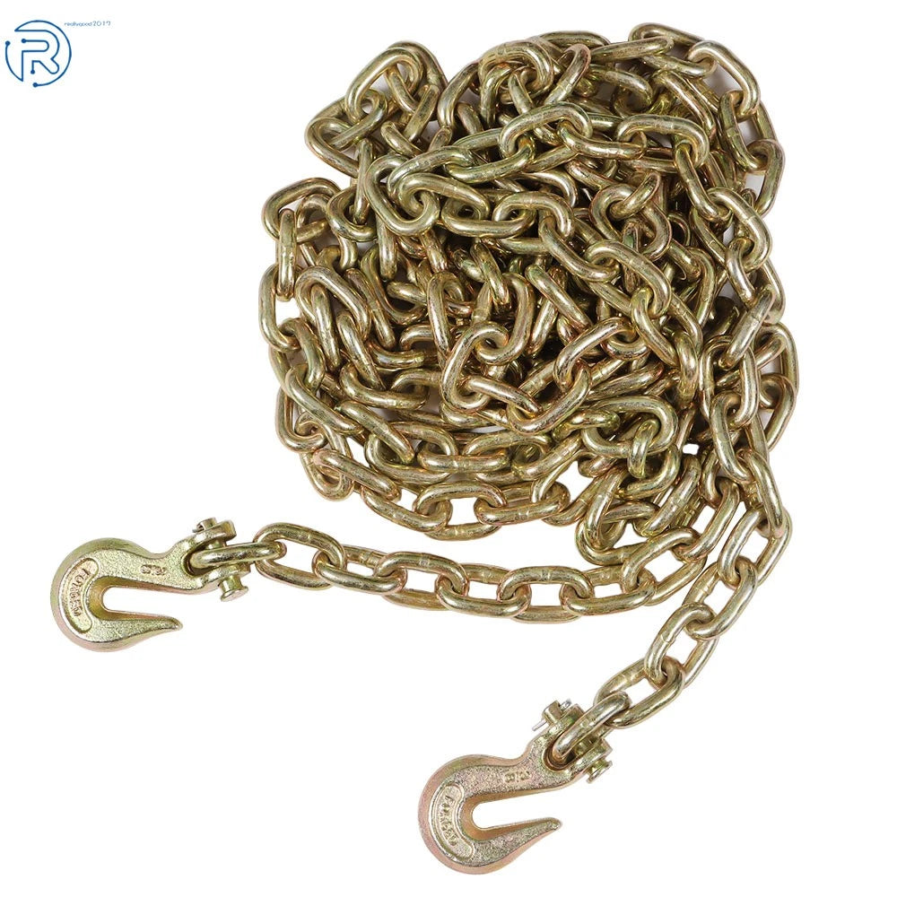 3/8" G70 Tow Chain Tie Down Binder for Trucks (20')
