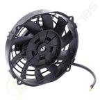 7" Slim Push Pull Electric Radiator Cooling Fan 12V Mount Kit