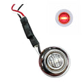 3 LED Mini Utility Marker Light Red Clear Lens for Trailer (3/4 in)