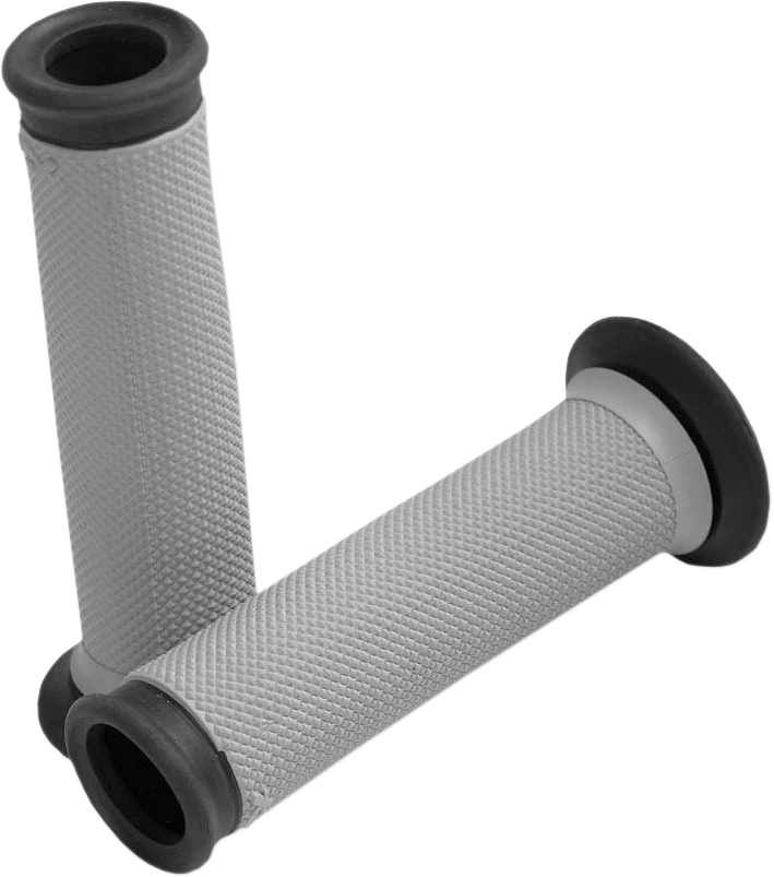 Renthal Dual-Compound Grips for Street Bikes (1-1/8", Gray, G174)