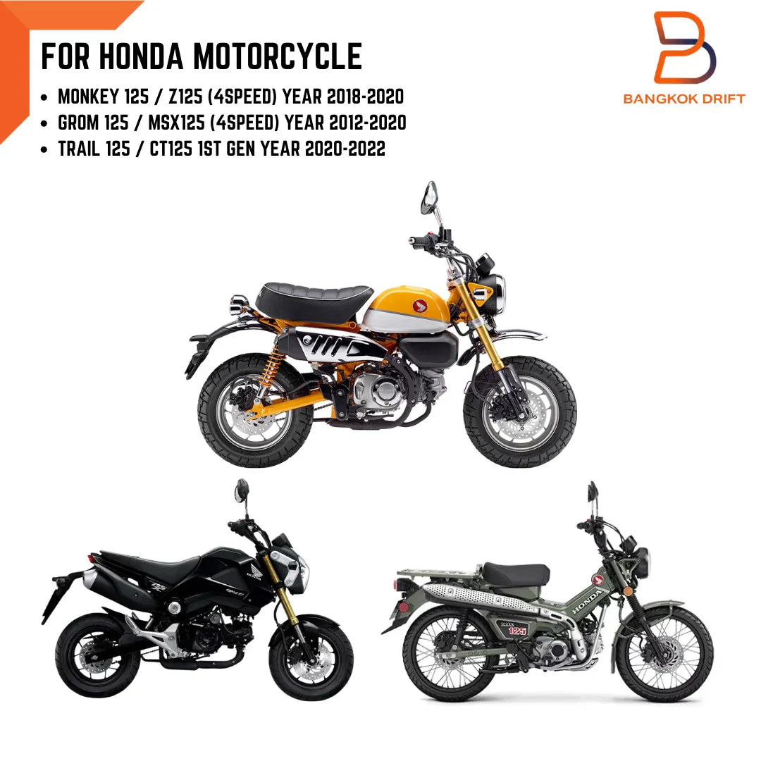Silver Valve Cover Guard Trim for Honda MSX125 Grom 125 CT125 (2013-2023)