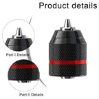 Drill Chuck Adapter 0.8mm-13mm for Home Projects