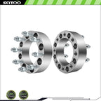 2Pcs 2" Wheel Spacers 8x6.5 9/16" Studs for Dodge Ram 2500 3500 (1994–2010)