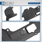 Front Engine Splash Shield Under Cover for Honda Civic (2006–2011) #74111-SNA-A00
