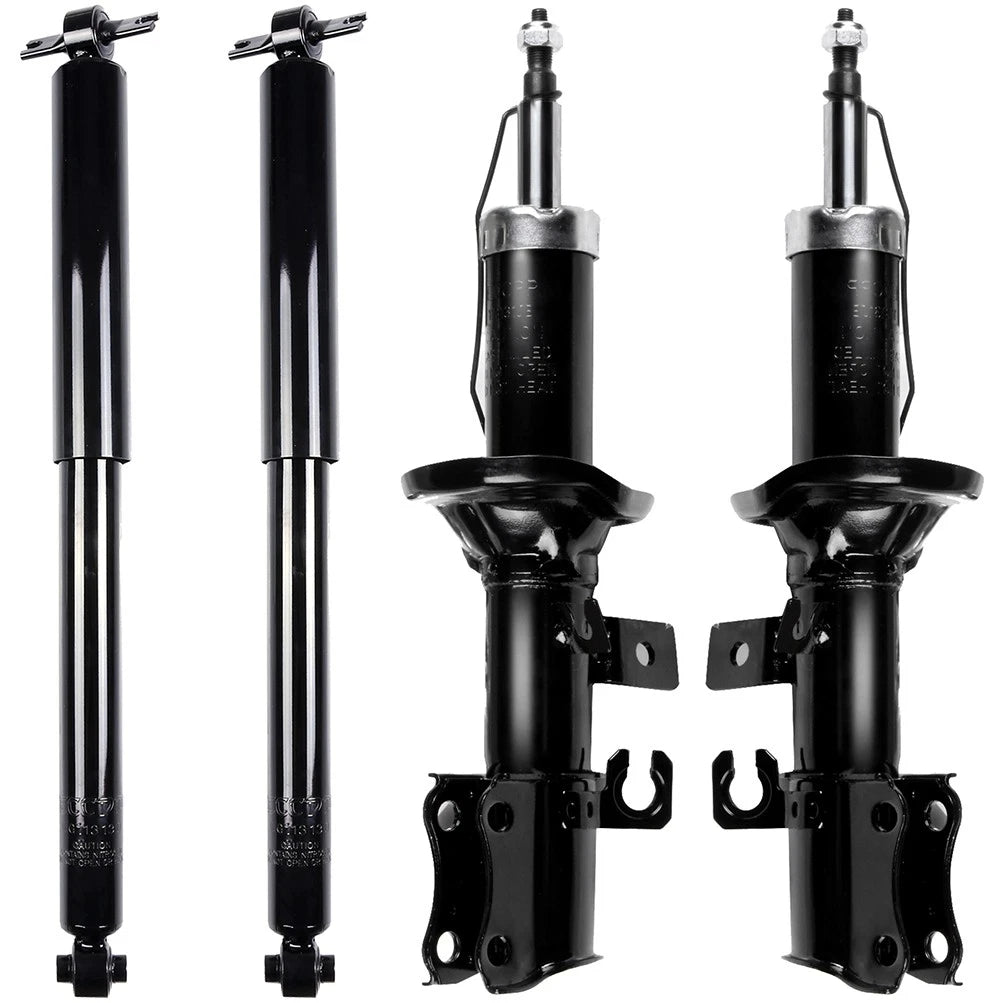 Set of 4 Struts Shocks Absorbers for Kia Rio (2002–2005)