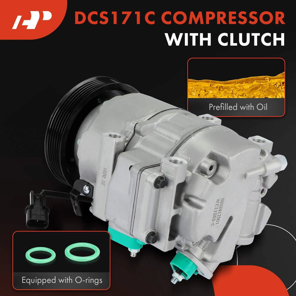 A/C Compressor with Clutch for Kia Sorento (2014-2015)