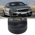 1pcs Engine Oil Filler Cap Plastic Cover Black for Car