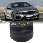 1pcs Engine Oil Filler Cap Plastic Cover Black for Car