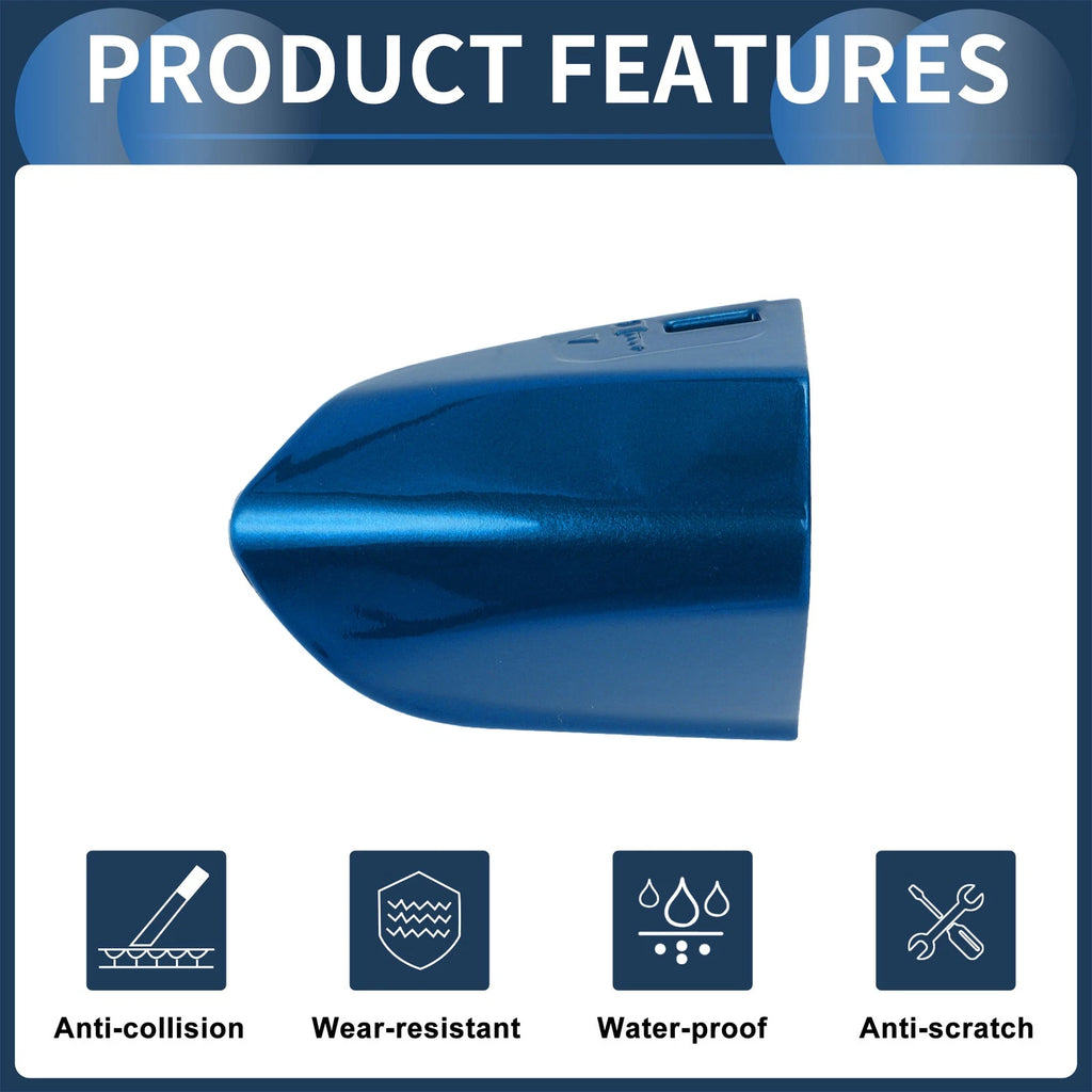 Door Handle Cover Front Left for Ford Mustang (2015–2020) ABS Blue