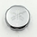 Fluid Reservoir Cap Cover for Yamaha YZF R6 (2003–2005), YZF R6S (2006–2008), YZF R1 (2004–2008) Chrome