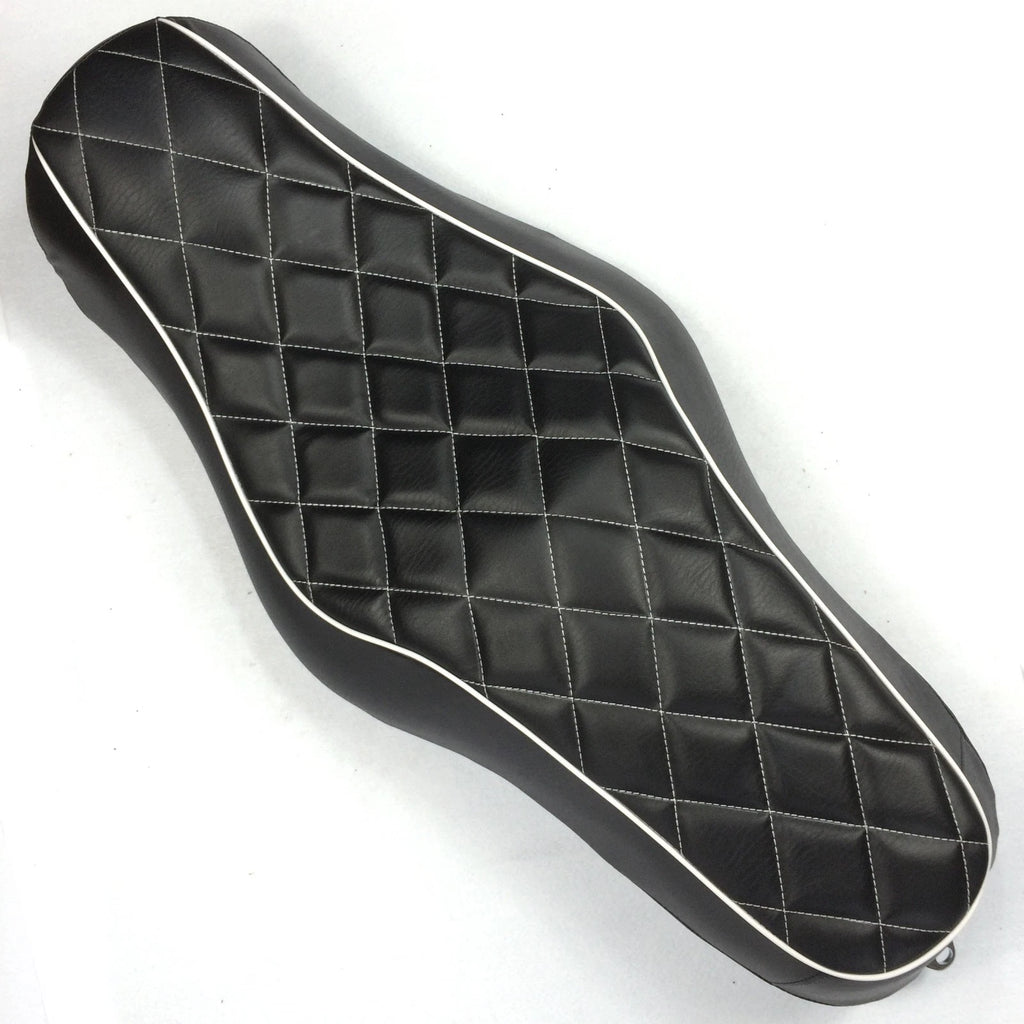 2X Diamond Stitch Seats for Harley XL1200X X48 X72 (2010–2015)