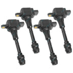 Set of 4 Ignition Coils for Nissan X-Trail T30 4cyl 2.5L QR25DE 2001~2007