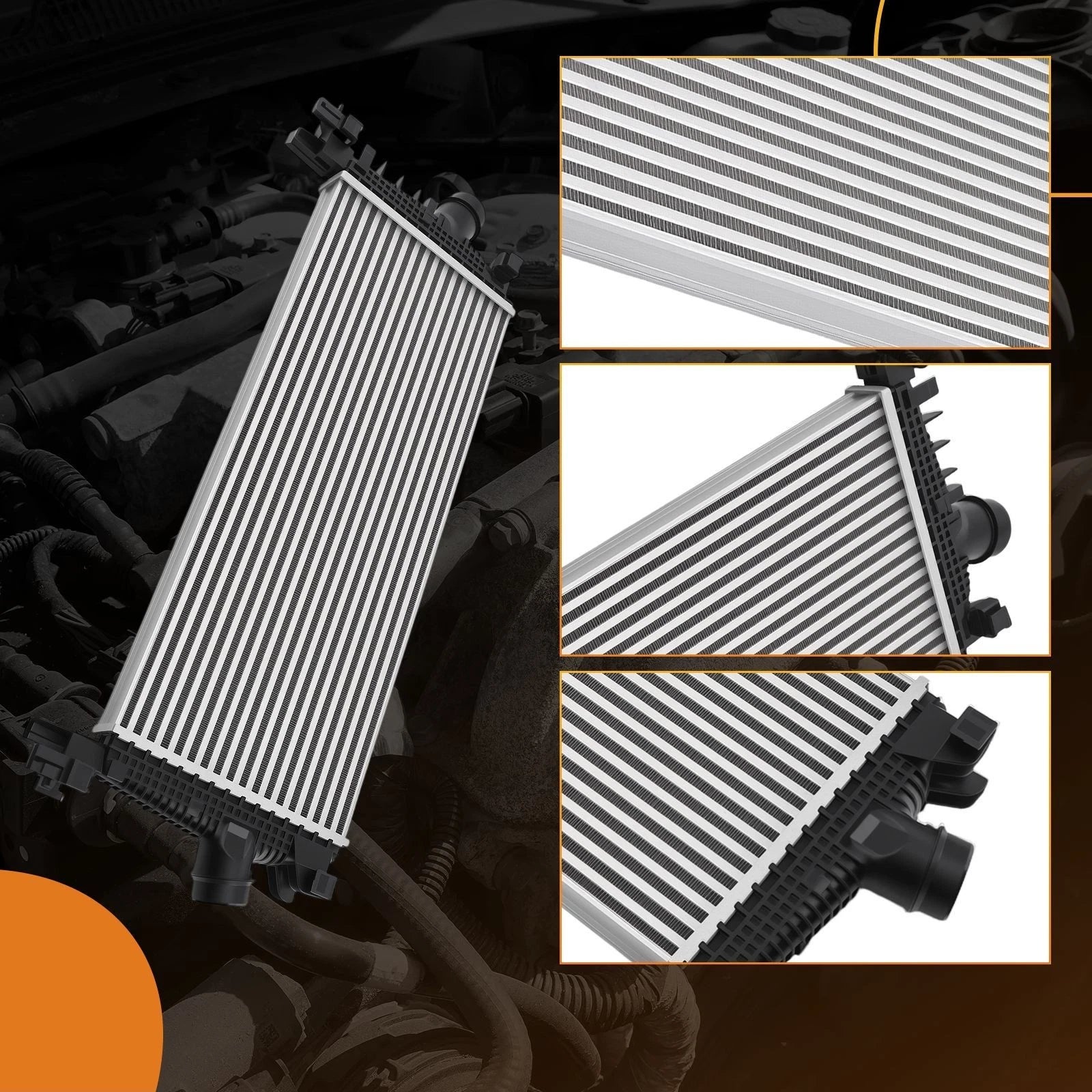 Intercooler Turbo Charge Air Cooler for Chevrolet Cruze L4 1.4L (2011–2016) 1302148