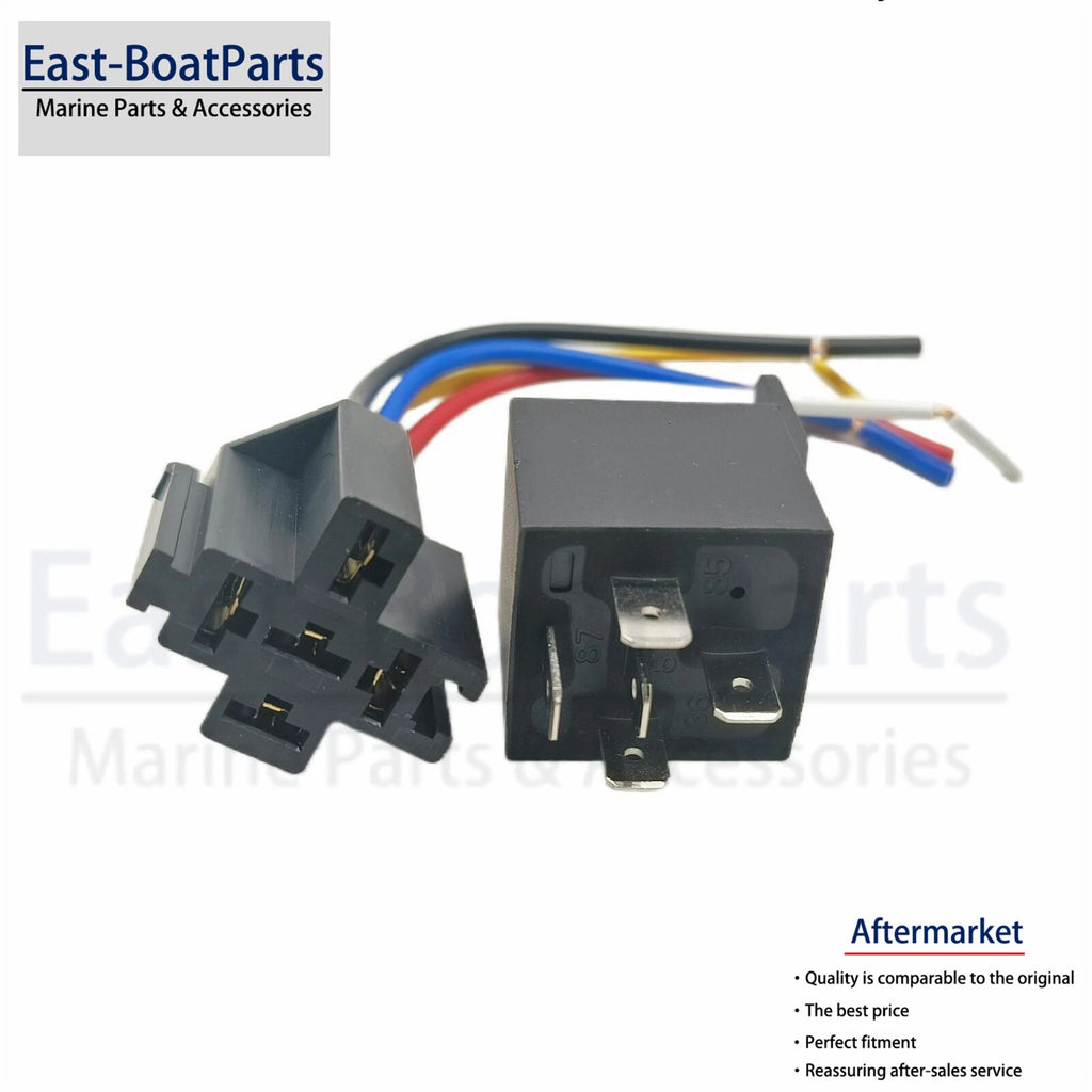 Relay with Connector for Volvo Penta (1504952-1, 831725-7, 876039)