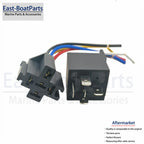 Relay with Connector for Volvo Penta (1504952-1, 831725-7, 876039)