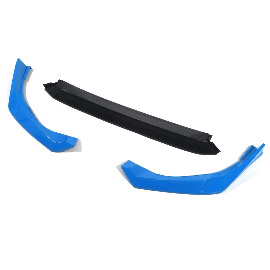 Front Bumper Lip Splitter for Honda Civic (2025) - Blue Black 2 Tone