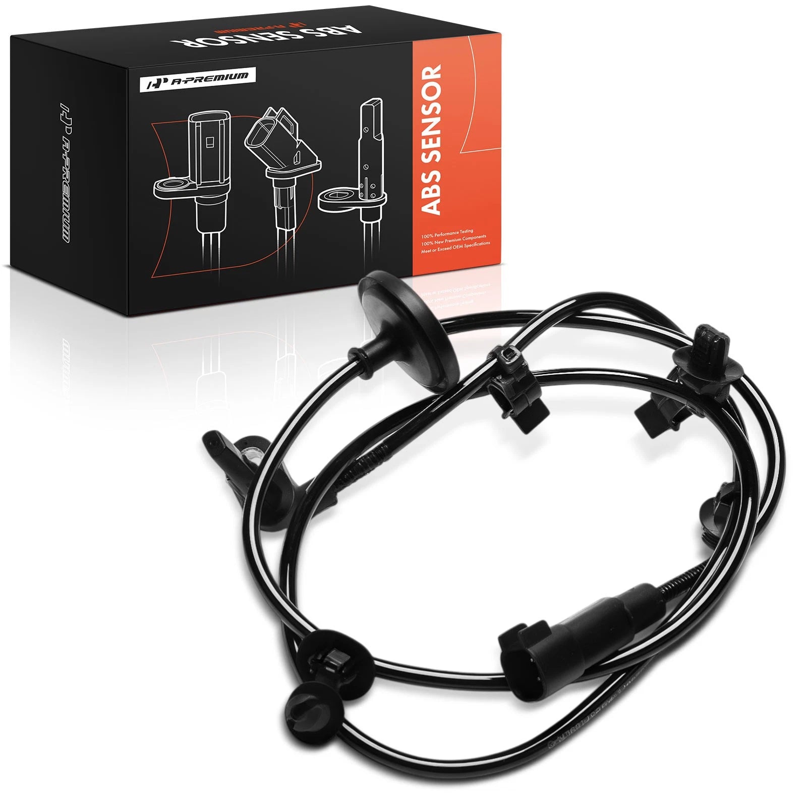 Rear Passenger ABS Wheel Speed Sensor for Chevrolet Spark EV (2014)