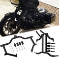 Gloss Black Engine Guard Crash Bar for Harley Touring (2014–2023)