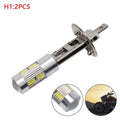 2X LED Fog Lights for Motorcycle and Car (SMD 6000K)