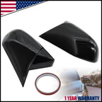 M Style Gloss Black Side View Mirror Cover for Toyota Camry (2018–2023)