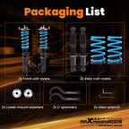 Coilovers 24 Level Damper Adjustable Suspension Kit for Honda Pilot (2003–2008)
