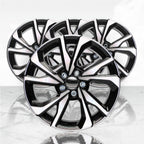 Rim Wheel Replacement with Machined Black Pockets for Honda Civic (2017–2018)