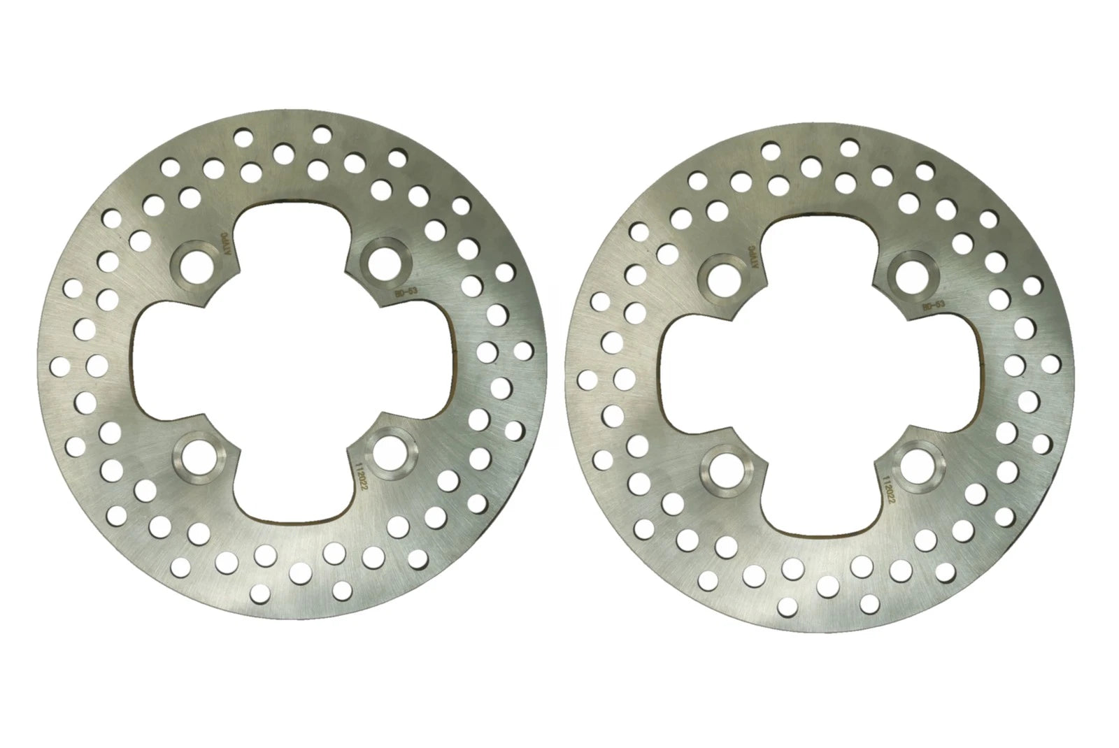 Set of 2 Front Brake Rotors for Kawasaki 41080-0061