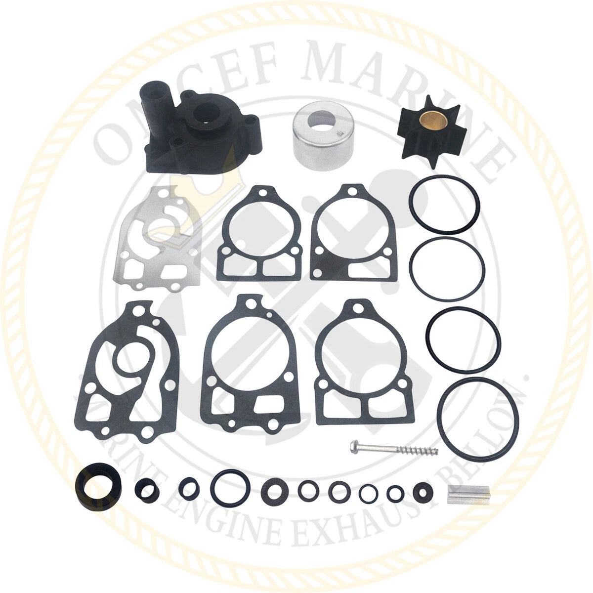 Water Pump Impeller Kit 46-96148Q8 46-96148A8 for Mercury Mercruiser Alpha One (1968–2023)