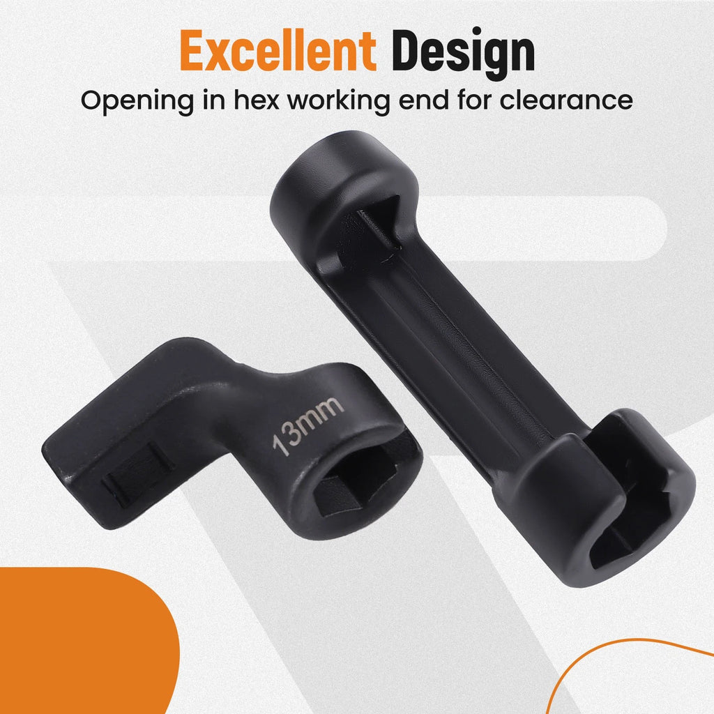 Set of 6 Exhaust Gas Temperature Sensor Sockets for Universal Use
