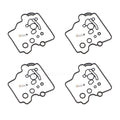 Carburetor Rebuild Kit for Suzuki RF600R (1994–1996), RF900R (1994–1997)