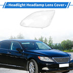 1 Pcs Headlight Lens Cover for Lexus LS430 (2004–2006) PC Clear