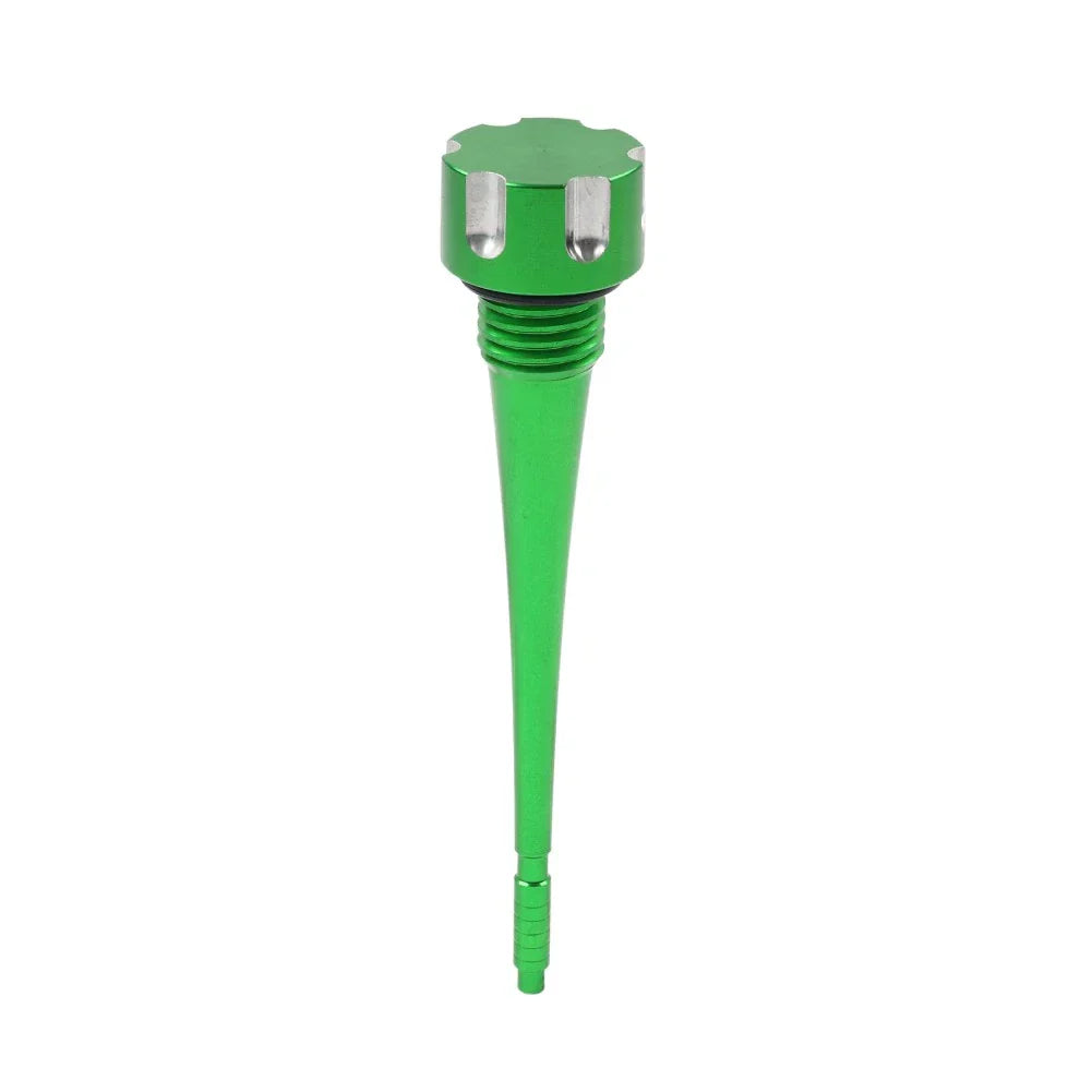 CNC Oil Dipstick Green for Lifan YX 125cc 140cc Engine Pit Dirt Bike