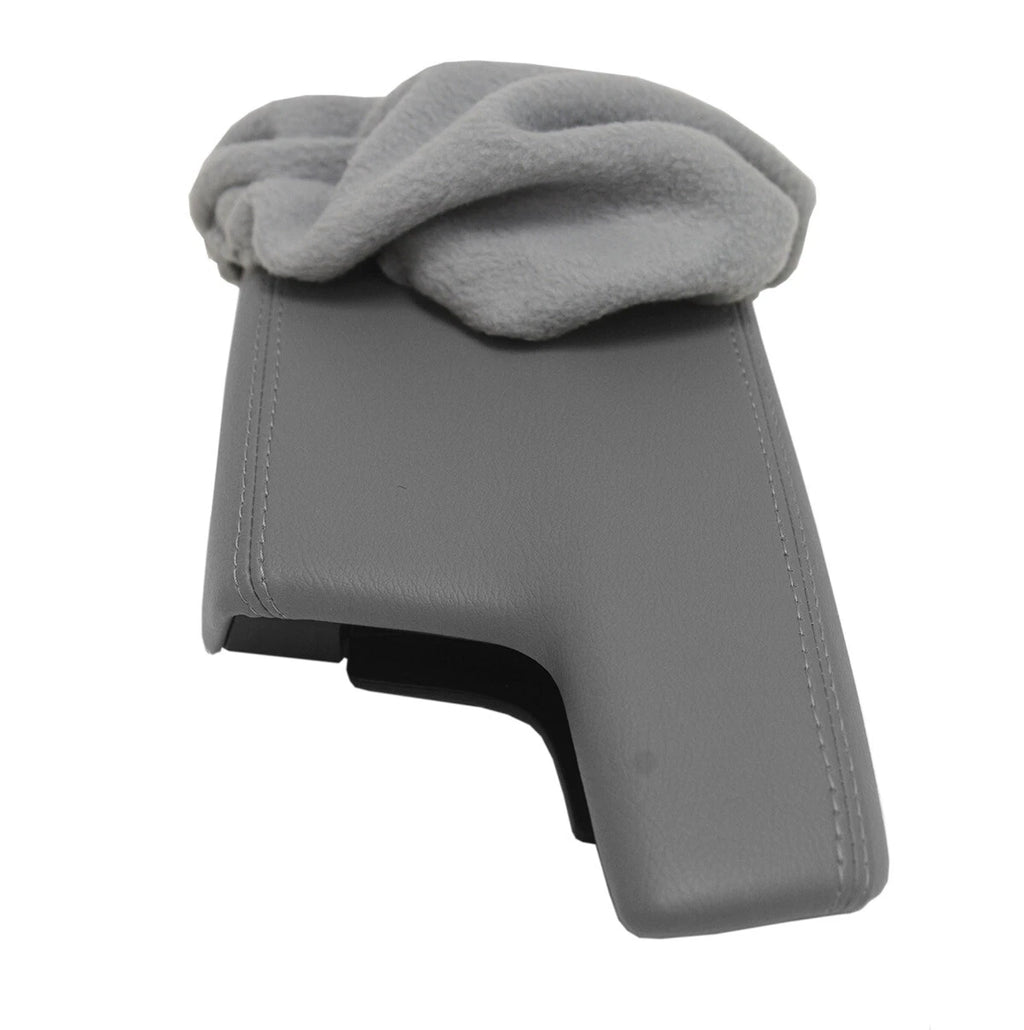 Fleece Console Lid Armrest Cover for Subaru Impreza (2017–2020) Gray