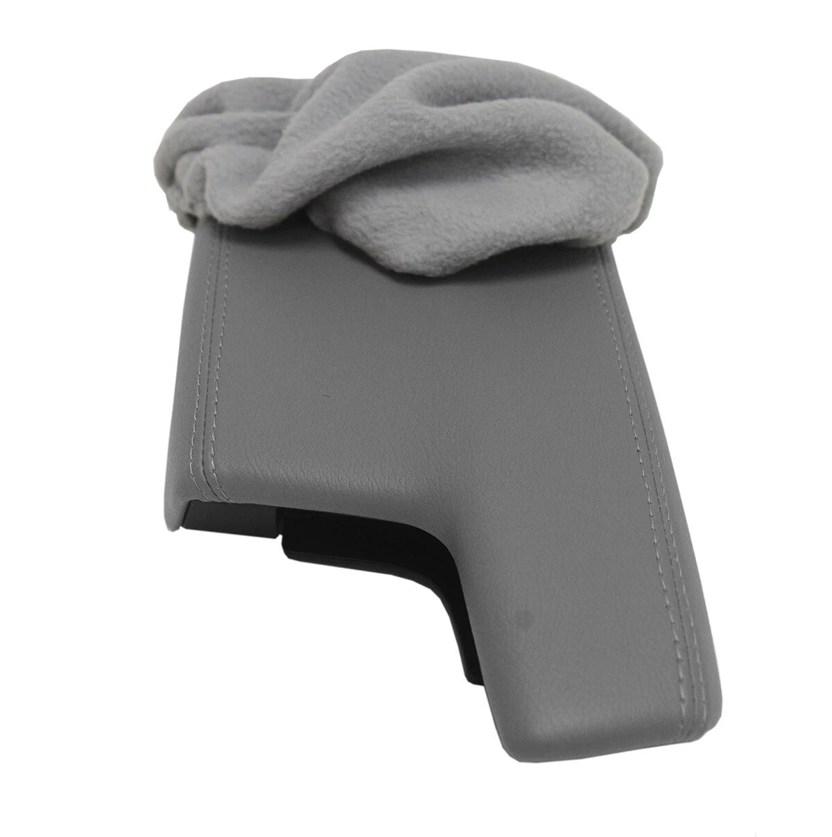 Fleece Console Lid Armrest Cover for Subaru Impreza (2017–2020) Gray