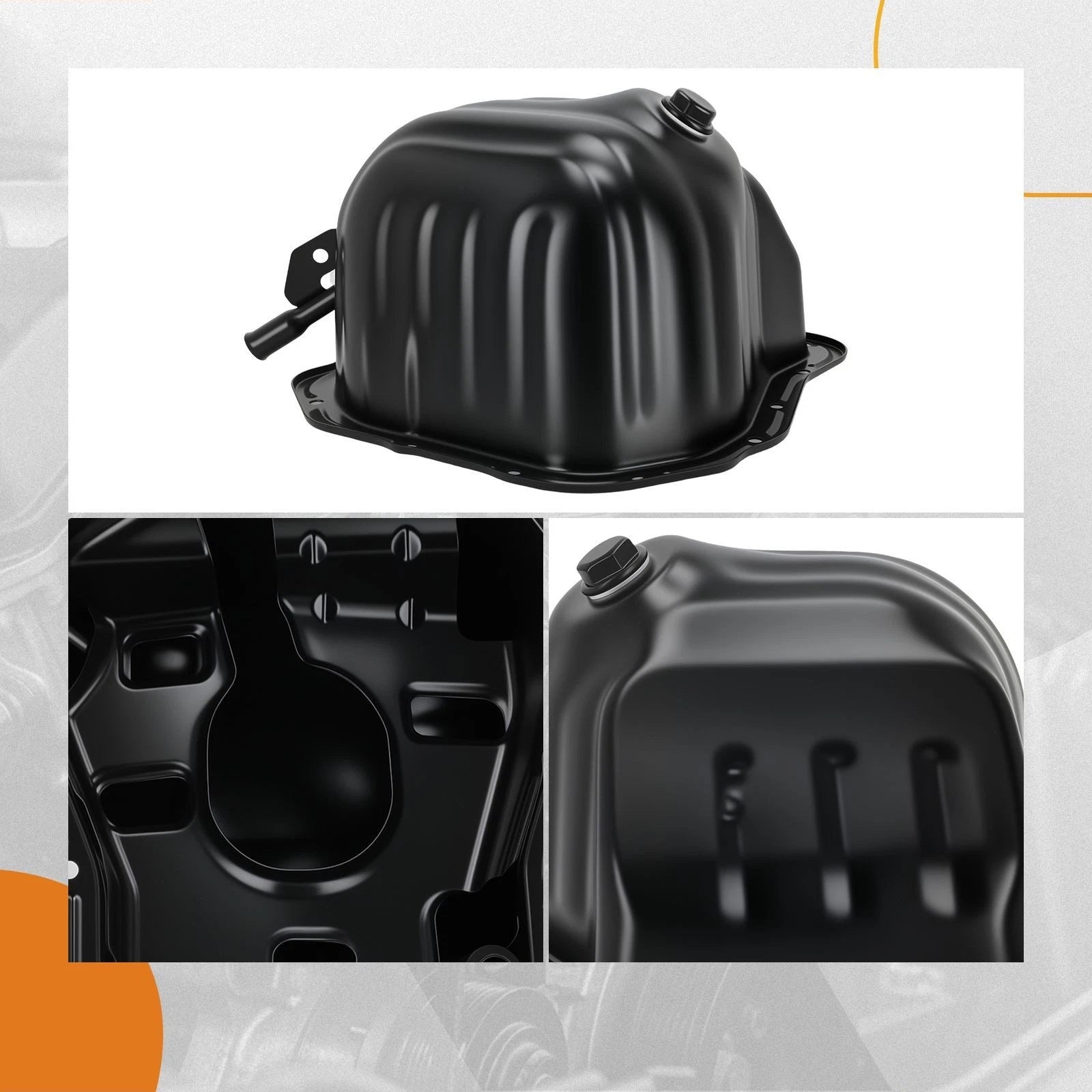 Lower Oil Pan for Subaru Legacy 9-2X 2.5L (2000–2005) Direct Fit Steel