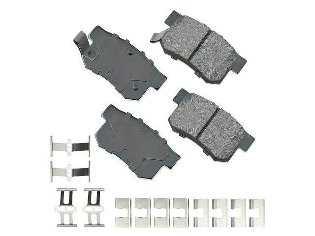 Set of 4 Rear Brake Pads for 2012 Suzuki SX4 Crossover DP943MW