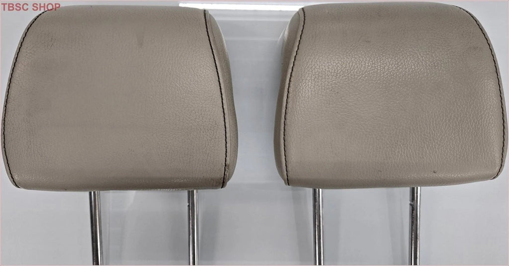 Set of 2 Headrests for Ford Flex (2009–2012) Beige Leather