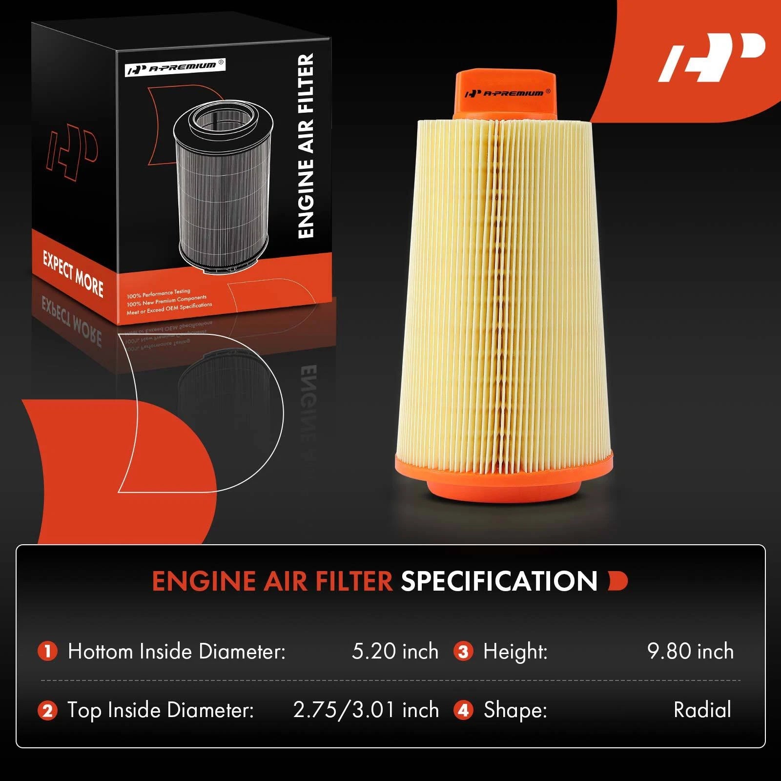 Engine Air Filter for Mercedes-Benz C230 (2003-2005)