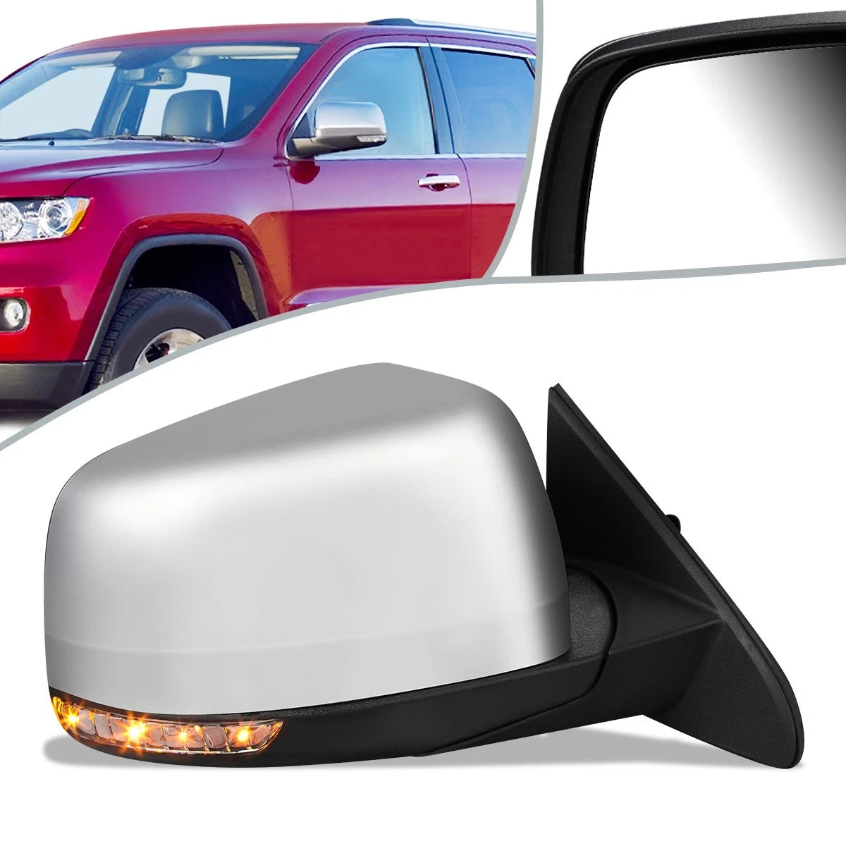 Heated Side Door Mirror for Jeep Grand Cherokee (2011–2016) CH1321358