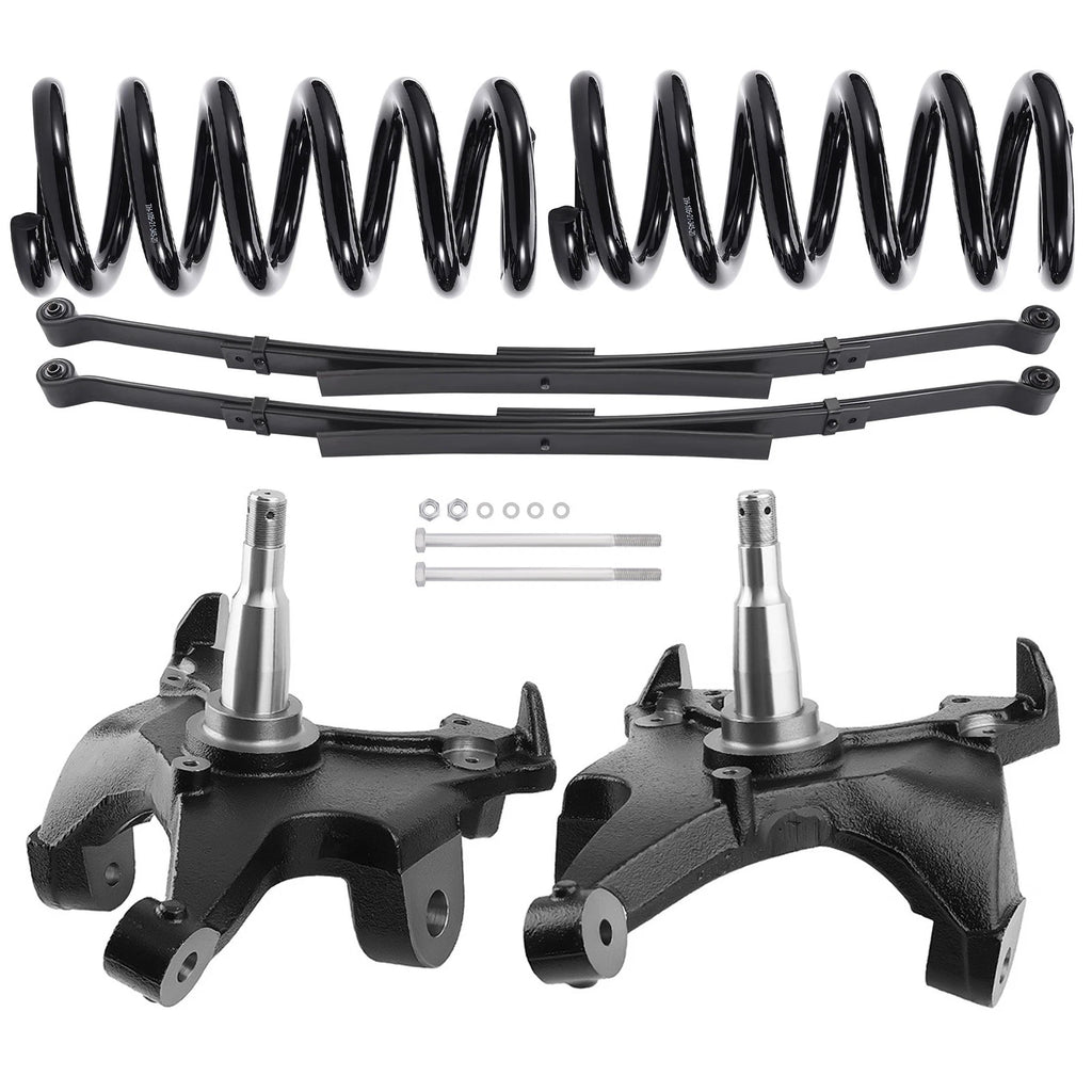 4" Suspension Lowering Kit for Silverado Sierra 1500 (1988–1998) 2WD