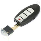 Keyless Entry Remote Key Fob for Nissan (2011–2012) Kbrastu15 4btn