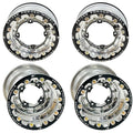 Set of 2 Keizer Forged Beadlock Rims for TRX 450R 450ER 400EX 250R (Polished)