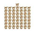 Fuel Hose Pinch Spring Clip Clamp 50Pcs 3/8 10mm for All Vehicles