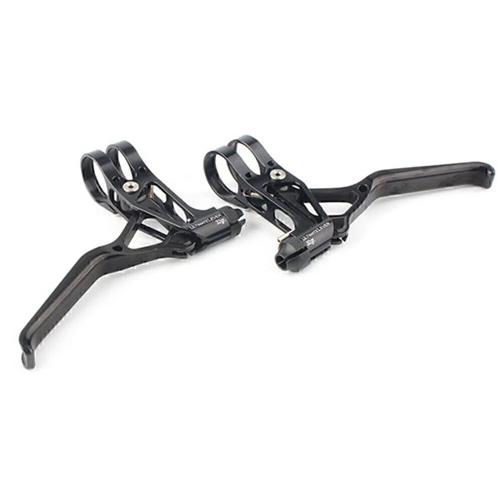 Pair Aluminum Alloy Brake Levers for Universal BMX DH MTB Bikes